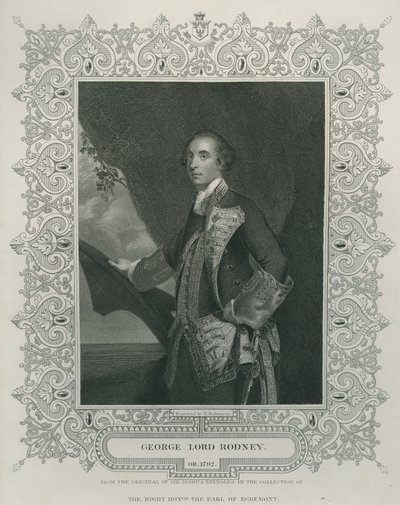 Sir George Brydges Rodney by Joshua Reynolds
